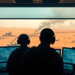 Imagen relacionada con ataque militar Estados Unidos Irán