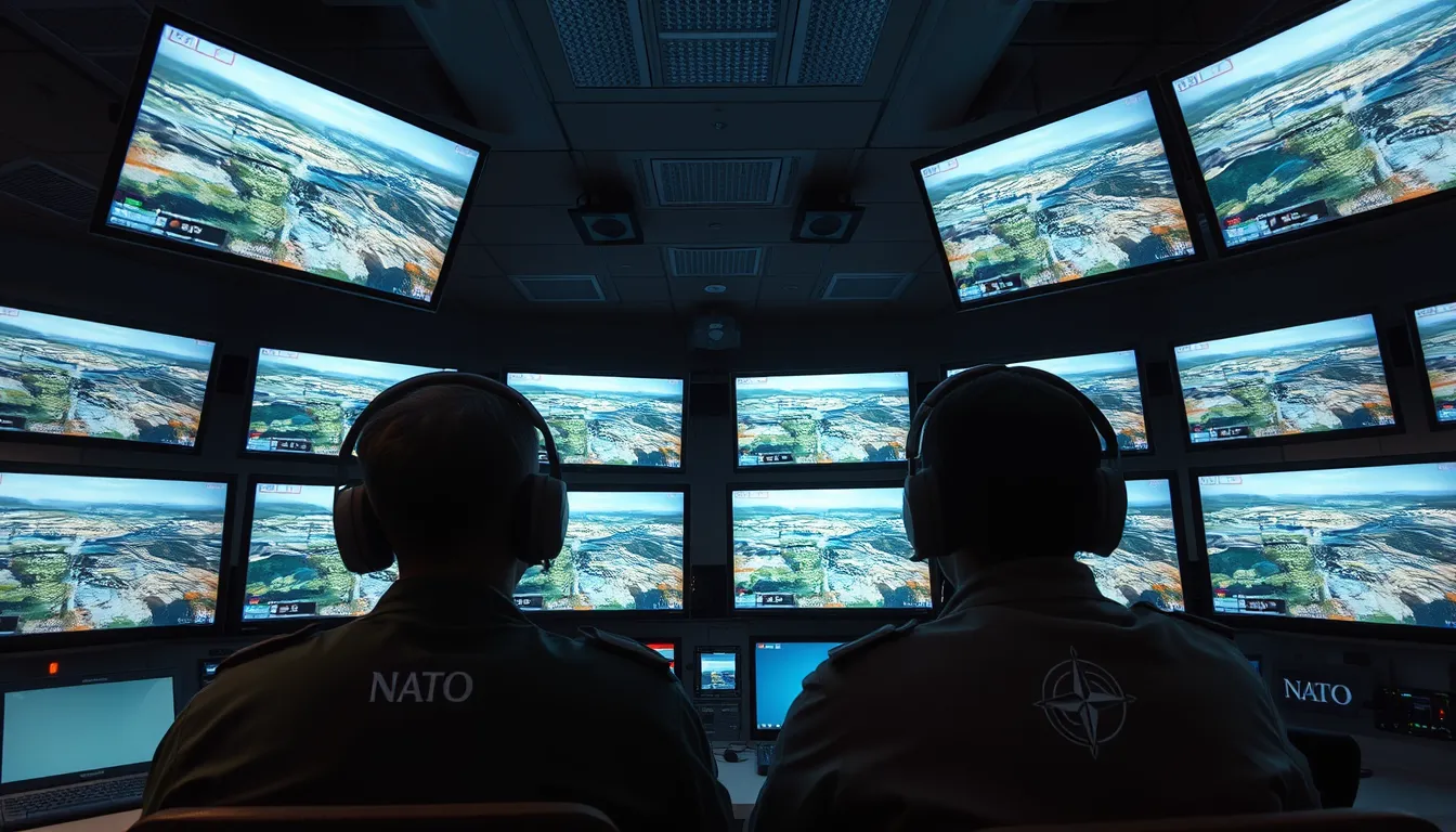 Imagen relacionada con drones OTAN Rumanía