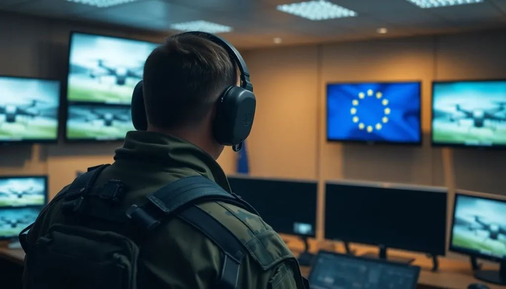 Imagen relacionada con Amenaza de drones en Europa