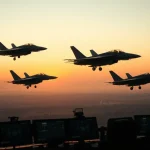 Imagen relacionada con F-18 españoles Rumanía drones Ucrania