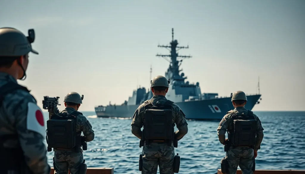 Imagen relacionada con alianzas militares Japón Indo-Pacífico