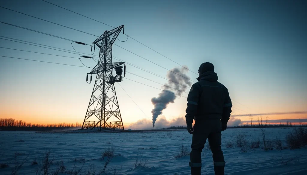 Imagen relacionada con ataques infraestructura energética Ucrania