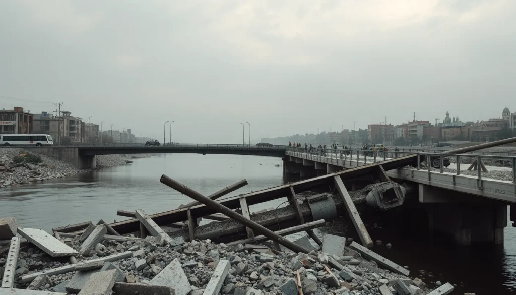 Imagen relacionada con Rusia ataque puentes Kiev