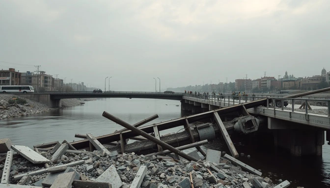 Imagen relacionada con Rusia ataque puentes Kiev