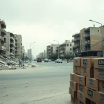 Imagen relacionada con crisis humanitaria Gaza